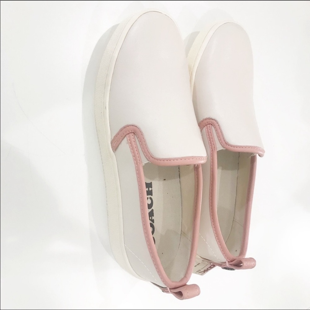 Coach slip on shoes